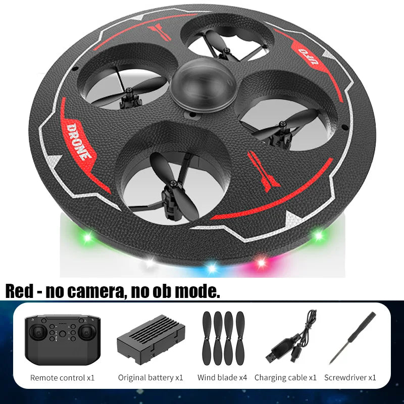 RC Drone with Camera Foam UAV Ufo Intelligent Obstacle Avoidance Aerial Aircraft Mini Helicopter Dron Toys for Kids Christmas