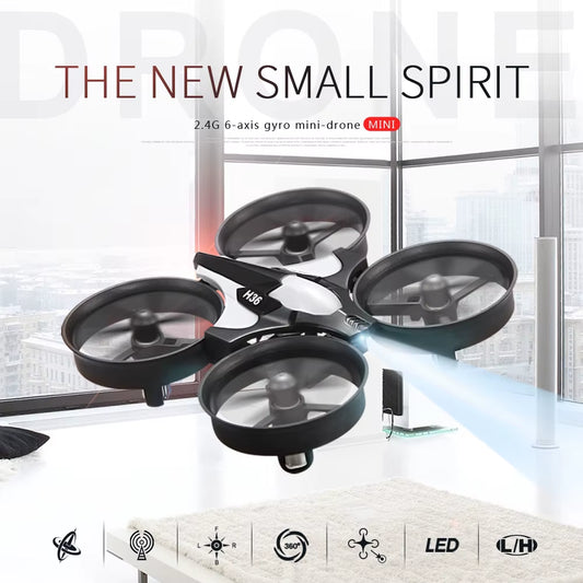 H36 Mini Rc Drone Remote Control Quadcopter Headless Mode Helicopter 360° Flip Mini Dron Toys for Kids