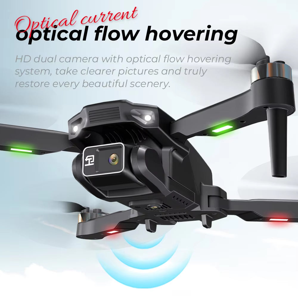 New Drone H16 GPS Professional Dual Camera Dron Quadcopter Brushless Aerial Photography Laser Obstacle Avoidance RC Toy