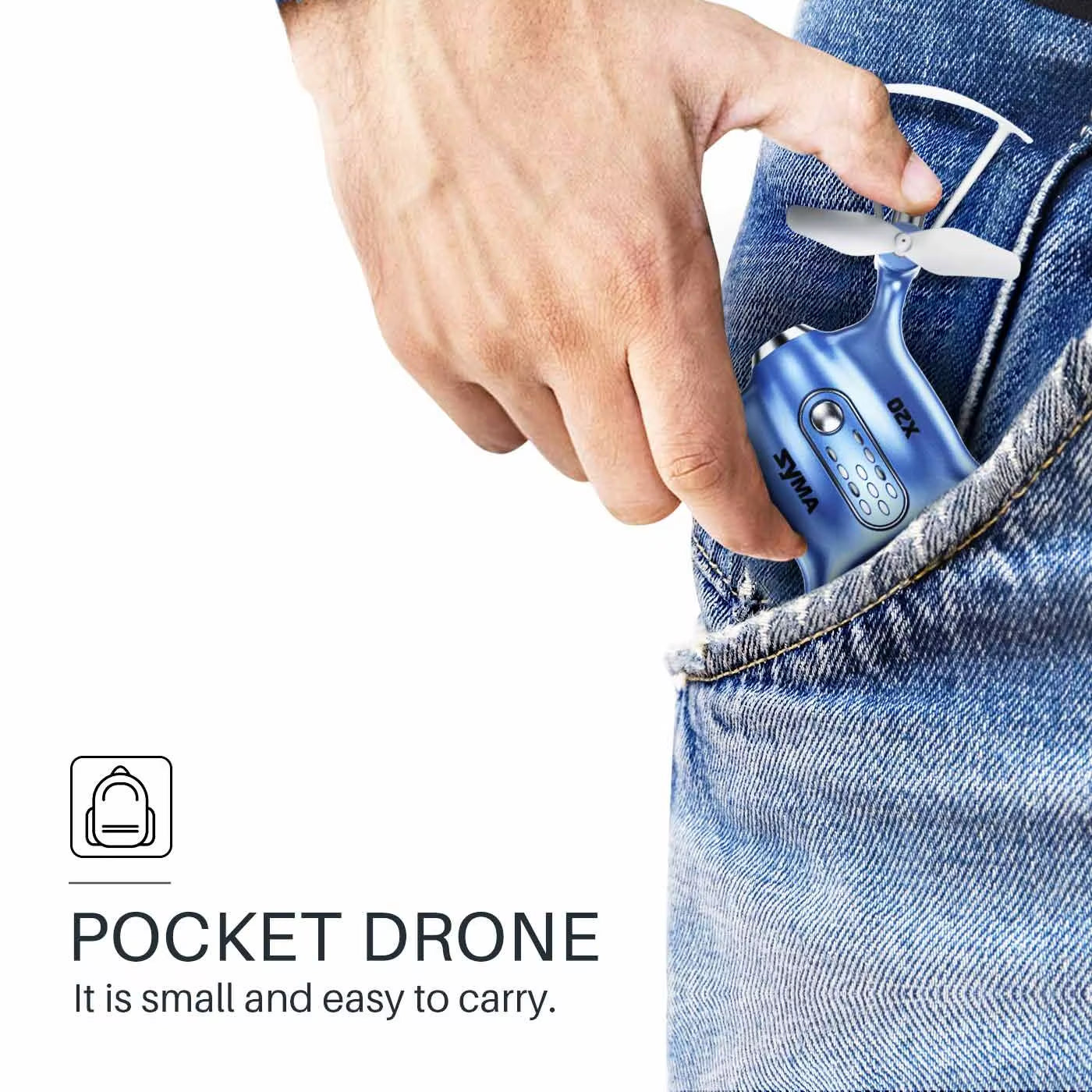X20 Mini Drones for Kids RC Dron Helicopter Toy, Indoor Small Flying Pocket Quadcopters Remote Control Toys