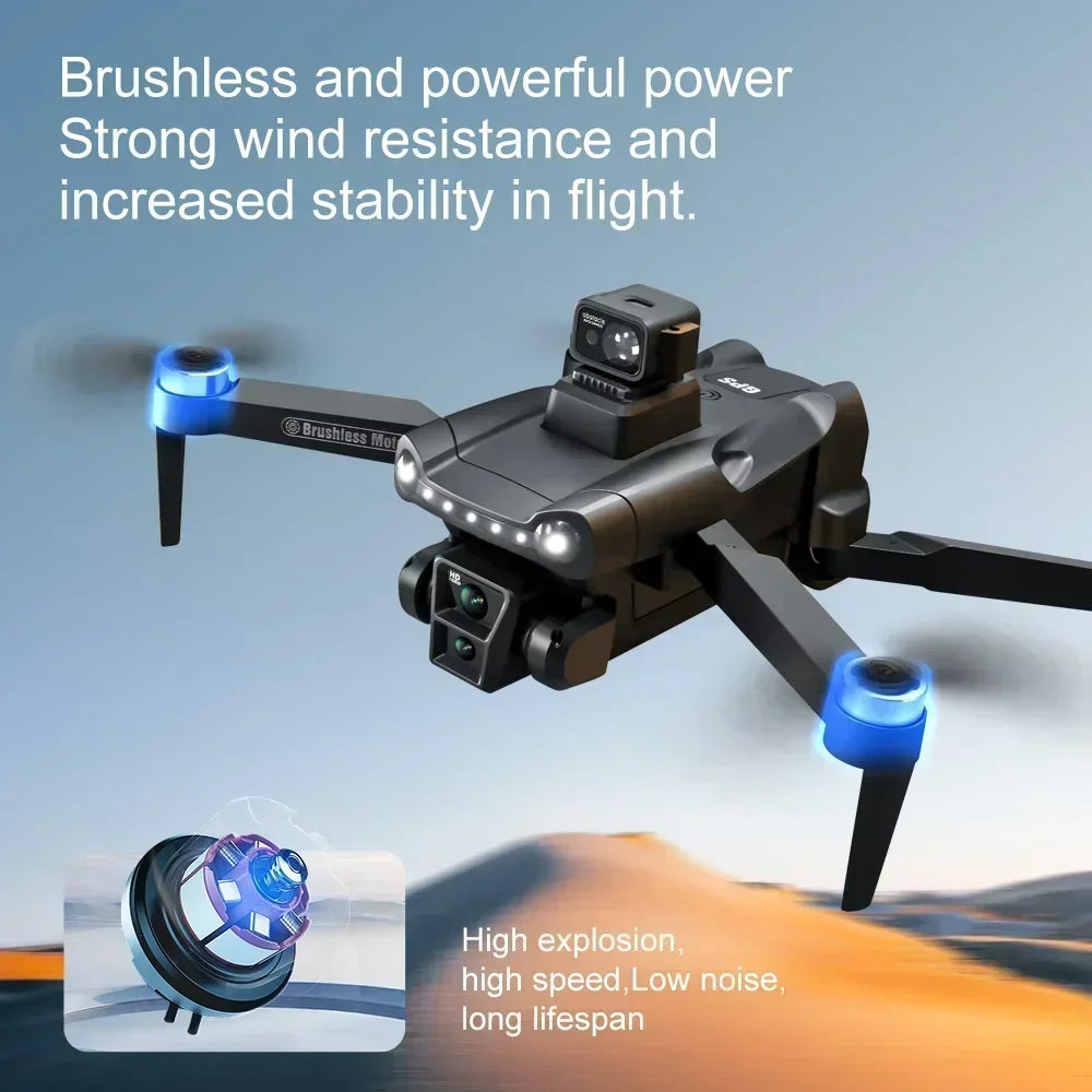 Xiaomi  V198GPS Drone ESC 8K HD Profesional Brushless Laser Obstacle Avoidance Aerial Optical Foldable Quadcopter Dron New
