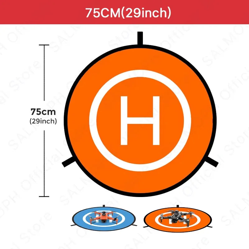 Drone Quadcopters Accessories Universal 55Cm 75Cm Foldable Landing Pad RC Dron Mat Quadcopter Parking Apron Apron Pad