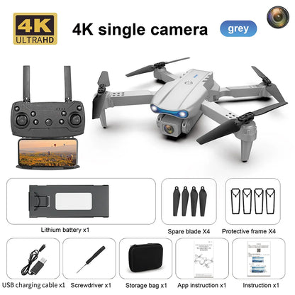 K3 E99 Pro Drone Professional Quadcopter Obstacle Avoidance Drones RC Helicopters 4K Dual Camera Dron Remote Control Toys