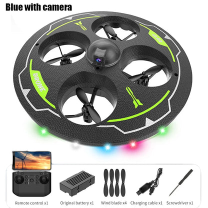 RC Drone with Camera Foam UAV Ufo Intelligent Obstacle Avoidance Aerial Aircraft Mini Helicopter Dron Toys for Kids Christmas