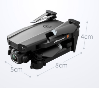 DRON-V8 Twin-Camera Altitude-Lock Quad Drone
