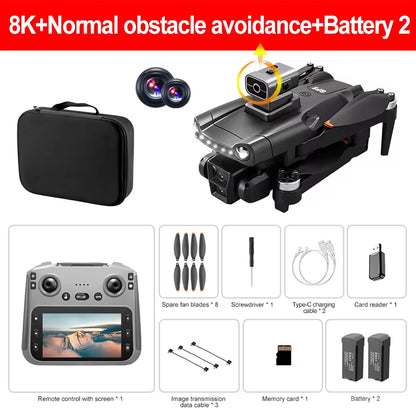 Xiaomi Mijia V198MAX Drone 8K Profesional FPV Brushless Laser Obstacle Avoidance Aerial Optical Foldable Quadcopter Mini 4K Dron