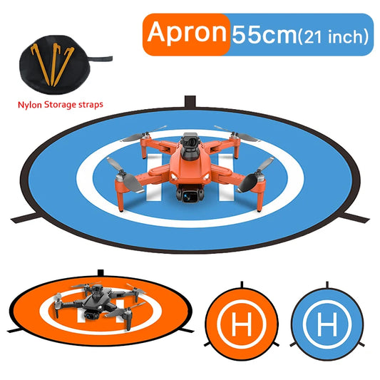 Drone Quadcopters Accessories Universal 55Cm 75Cm Foldable Landing Pad RC Dron Mat Quadcopter Parking Apron Apron Pad