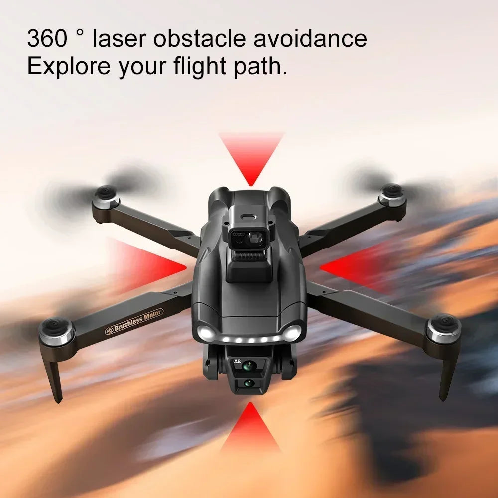 Xiaomi  V198GPS Drone ESC 8K HD Profesional Brushless Laser Obstacle Avoidance Aerial Optical Foldable Quadcopter Dron New