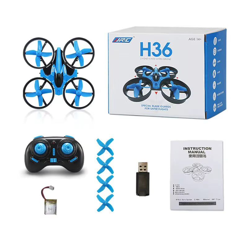 H36 Mini Rc Drone Remote Control Quadcopter Headless Mode Helicopter 360° Flip Mini Dron Toys for Kids