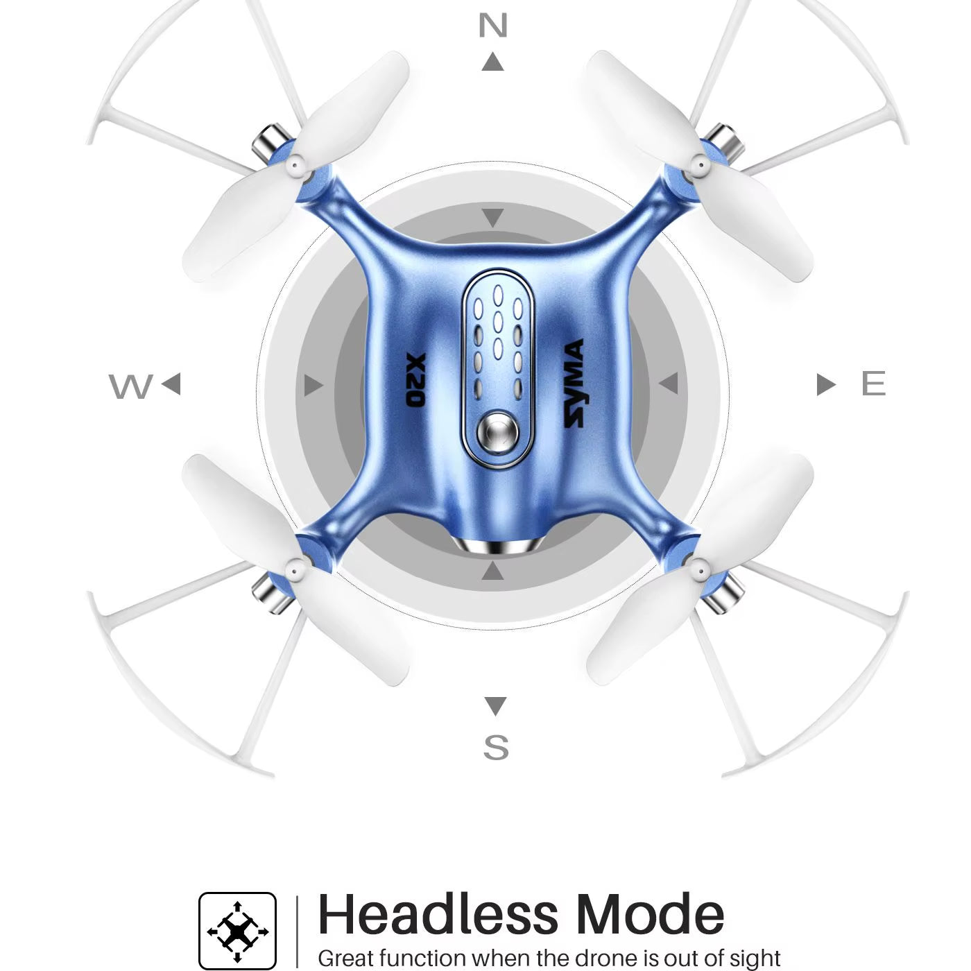 X20 Mini Drones for Kids RC Dron Helicopter Toy, Indoor Small Flying Pocket Quadcopters Remote Control Toys