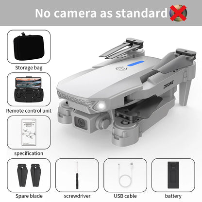 Professional RC Drone 8K Optical Flow Drone with Camera HD Camera Foldable Brushless Dron Helicopter WIFI Aerial Photography Toy